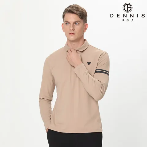 데니스골프 25FW신상 남성 스탠다드 베이직 긴팔카라티_NAQFMTS001