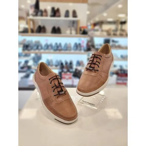 허시파피 세이브존01 남성 천연염소가죽 밴드 장식 캐주얼화 P556