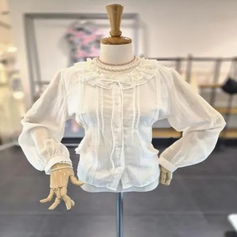 [이프네]DP7WBL19_리리프릴블라우스