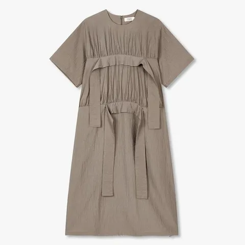 [ 롯데백화점 ]톰보이  프릴장식 반팔 원피스 (9105341103)