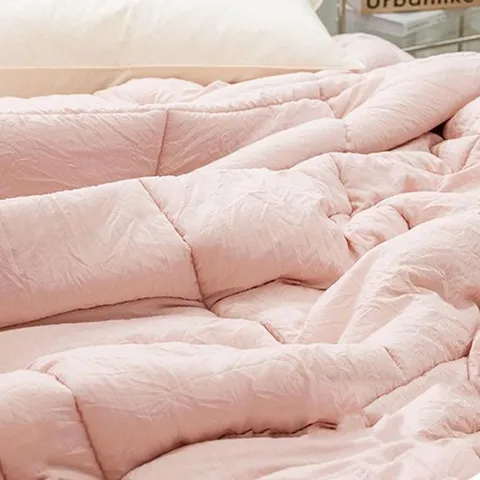 침대이불세트 가을 침대 간절기 차렵이불 이불 퀸 Q 핑크
