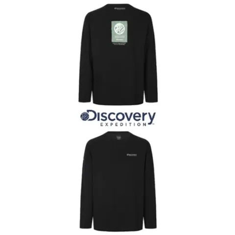 [ 현대백화점 ][디스커버리] 2025F W 가을 [DXRL25054BKS] 아웃도어 그래픽 기능 긴팔티