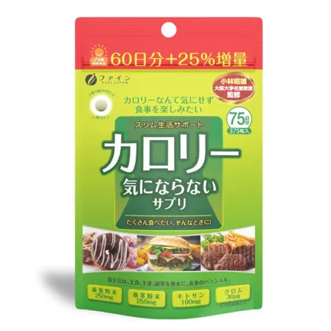 파인재팬 칼로리가 걱정되지 않는 서플리먼트 대용량 200mg 375정