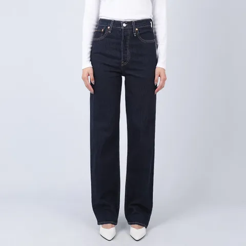 [리바이스]리바이스 여성 청바지 립케이지 풀 랭스 다크블루 790