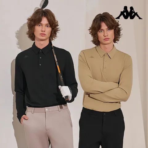 [카파골프][카파골프] 기능성 폴로 긴팔 카라티셔츠 남성 2컬러