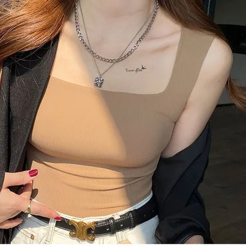 스퀘어 심리스 나시