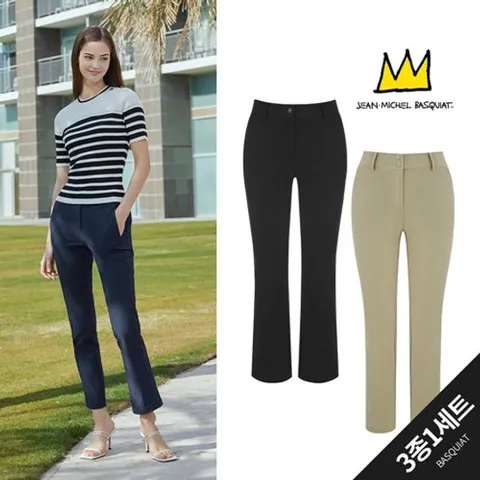 바스키아 여성 아이스 쿨 스트레치 골프바지 3종 1세트 JMB24PTW