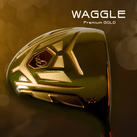 [S급 전시상품] 와글 프리미엄 티타늄 골드 고반발 드라이버