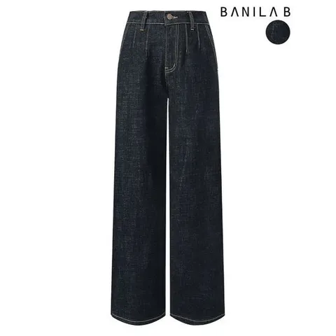 [바닐라비]여성 다트 밴딩 데님팬츠