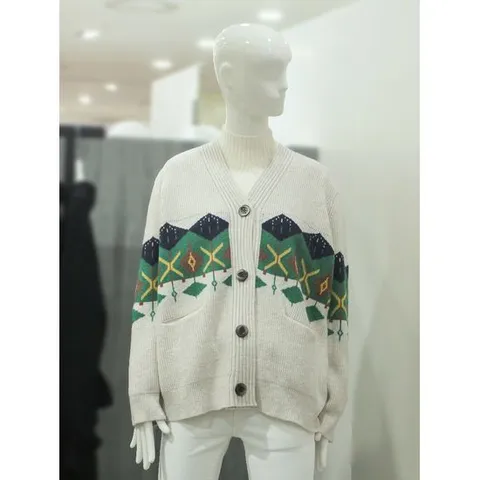 [에이비에프지]MARIO도톰 오버핏 니트 가디건 MAY1GY38B