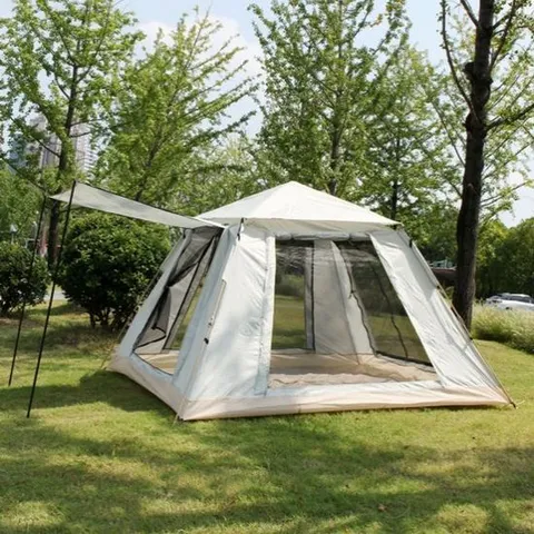 초간편 원터치 방수텐트 비오는날도ok (5~6인용)