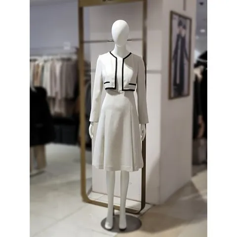 [에꼴드파리]MARIO재킷 스타일 플레어 원피스 M14RB3YWOAM14C