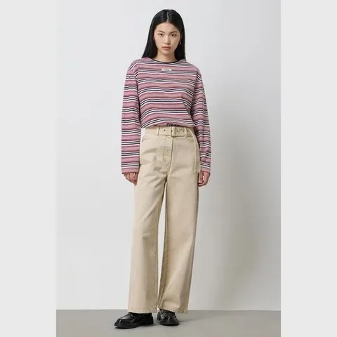 [ 롯데백화점 ][시슬리]심바 스트라이프 티셔츠 SATS21511