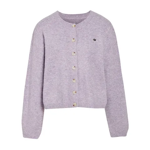 [ 롯데백화점 ][제이제이 지고트]와펜 장식 라운드넥 가디건 GRAN1CD101