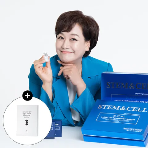 [정가151만원]체르엠 스템앤셀 미미셀 박원숙 주름앰플 줄기세포배양액 1박스 5mlx14(마스크팩 (5매)