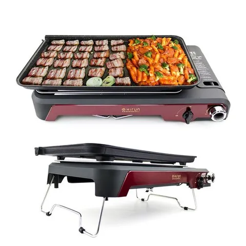 가정용 와이드 가스그릴 대형 바베큐 캠핑 삼겹살불판 bbq그릴 야외그릴 캠핑용그릴팬 야외용버너 휴대용가스버너 가스버너 삼겹살그릴 바베큐그릴대 삼겹살멀티팬