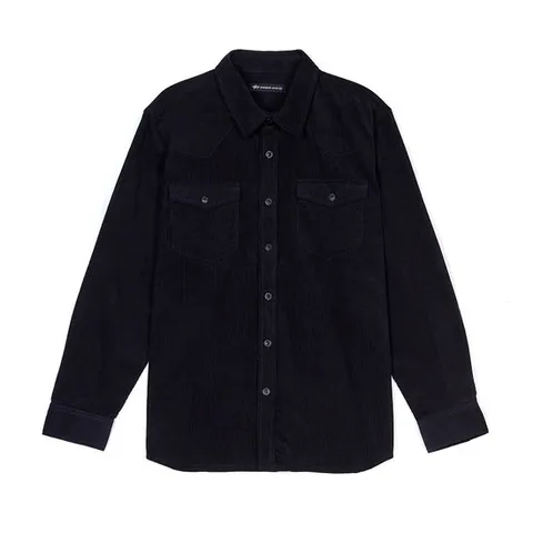 [ 롯데백화점 ][뱅뱅]남녀공용 코듀로이 면 긴팔 남방 (NSL631)