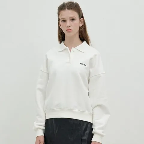 [ 롯데백화점 ][올리브데올리브]카라 스웨트 셔츠 OH5WE985