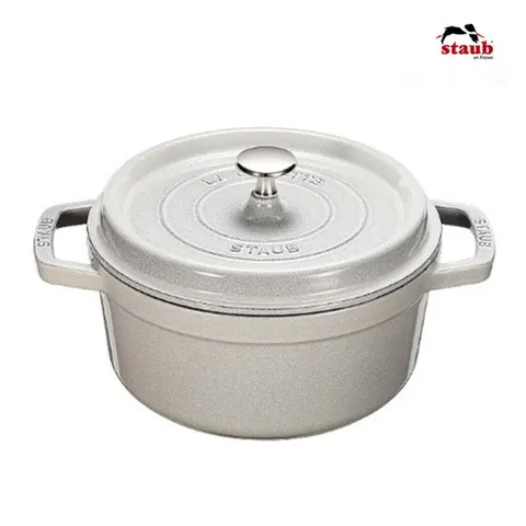 [스타우브] 꼬꼬떼 원형냄비 20CM 화이트트러플