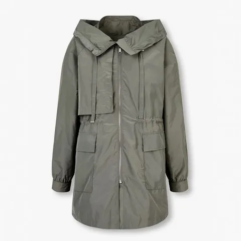 [ 롯데백화점 ]보브  (7154320002-) 배색 슬리브 스트링 후드 점퍼