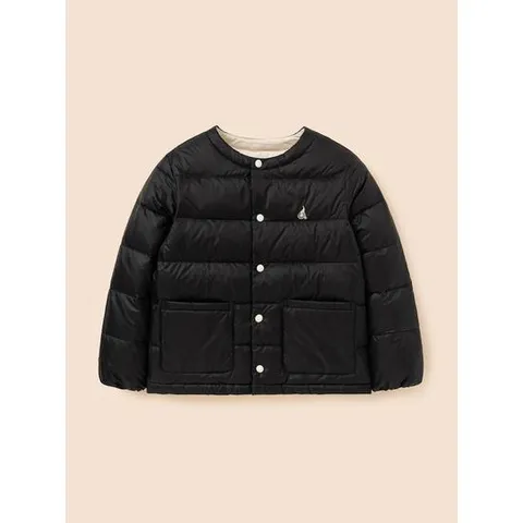 (시즌15%OFF)[빈폴키즈] 프리미엄 덕다운 한줌 경량패딩 - 블랙 (BI5938U055)