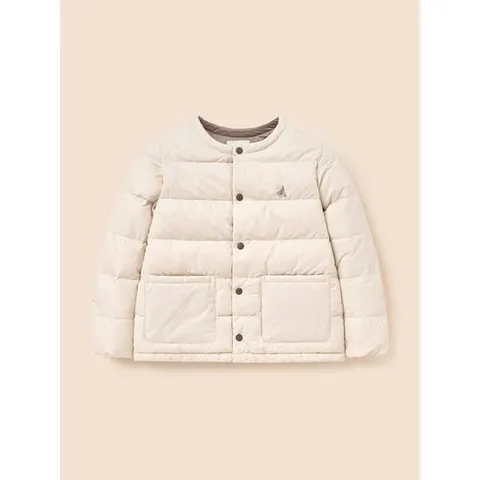 [빈폴키즈] 프리미엄 덕다운 한줌 경량패딩 - 베이지 (BI5938U05A)