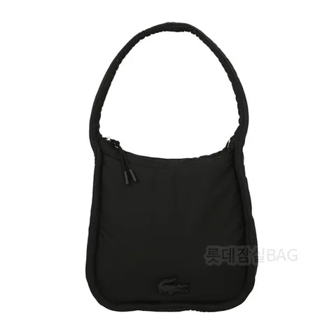 [ 롯데백화점 ][라코스테] NU5110Y55N 닐리아 NYLIA 패딩 호보백-000블랙 JS