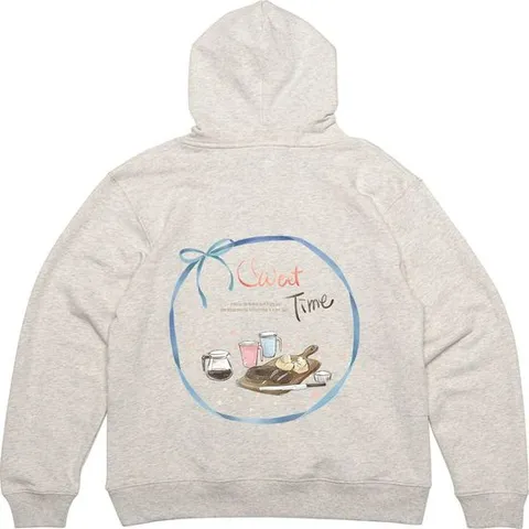 프린트티셔츠 후드티 뒷면 식사가 제공되는 휴식 프린트티셔츠