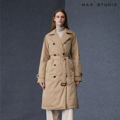 막스스튜디오 25FW 트렌치 덕 다운 코트 1종