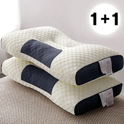 [2개세트] 기절 꿀잠 푹신 경추베개 목베개 베개