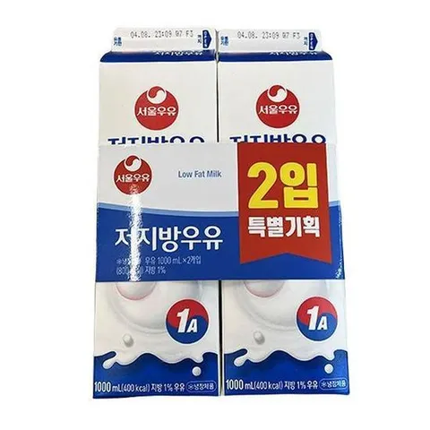 서울우유 저지방우유 1Lx2 x 2개 a26906