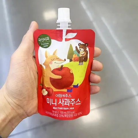 아침에 주스 미니 사과주스 100ml a401553