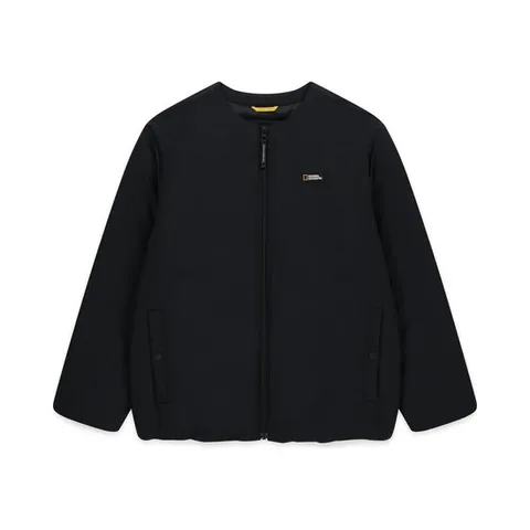 [온라인전용] K254UPD901 미니멀 경량 패딩 점퍼 CARBON BLACK