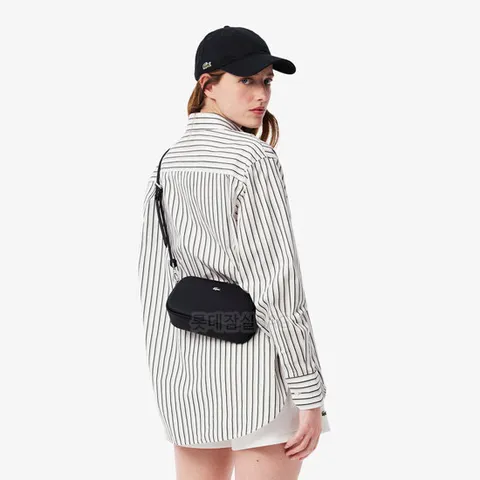 [ 롯데백화점 ][라코스테]NF4755D55N 데일리시티 DAILYCITY 크로스백-000블렉 JS