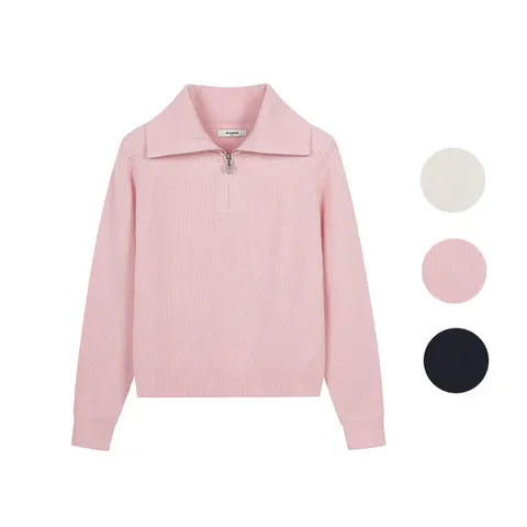 [ 롯데백화점 ][폴햄]여성_하프집업 니트 PHF1ER2050