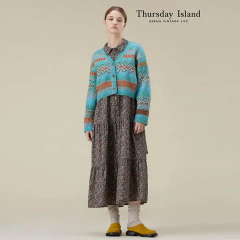 [Thursday Island] 멀티 그라데이션 시리즈 가디건(T238MCD237W)