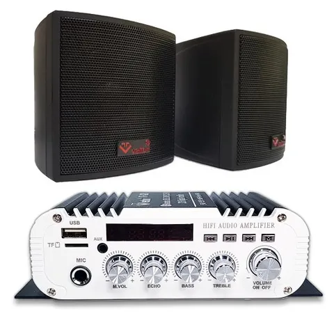 벨톤 블루투스 미니 앰프 스피커 SET 마이크 USB SD카드 다용도 오디오