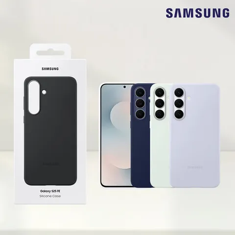 삼성 정품 갤럭시S25FE 슬림 실리콘 케이스 충격 스크레치 보호 커버 EF-PS731 N