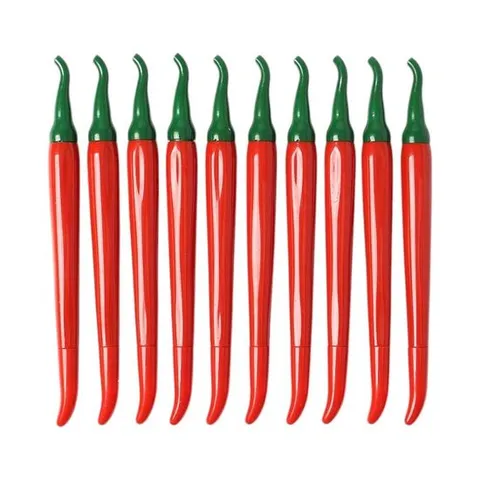 빨간 고추볼펜 (10p 0.5mm) DK27