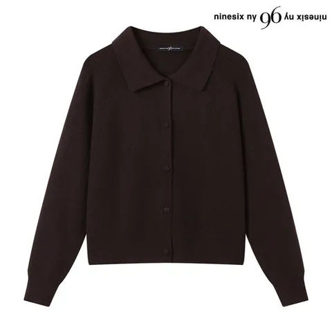 [나인식스뉴욕]카라넥 니트가디건(NP3CK024L0)