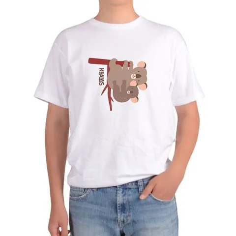 반팔티 호주여행 엄마등에 매달려 있는 코알라 가족