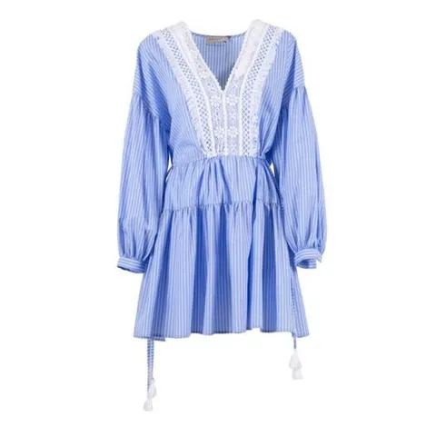 에르마노 설비노 원피스 Q020EB0 Blue