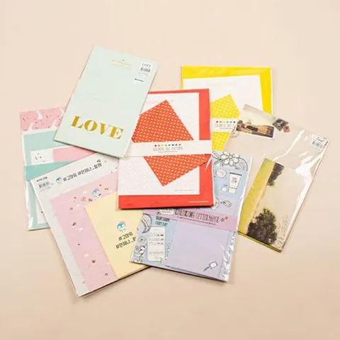 랜덤편지지 (10세트) 편지 편지지 편지지세트 편지지접기 패드편지지 예쁜편지지 편지지도안 편지지파는곳 귀여운편지지