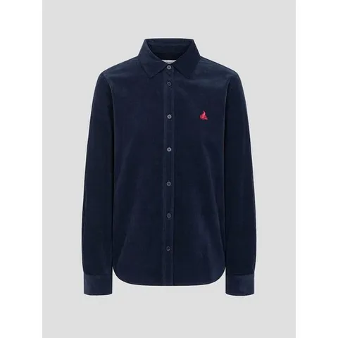 [빈폴레이디스] 코듀로이 슬림핏 셔츠  네이비 (BF5964C05R)