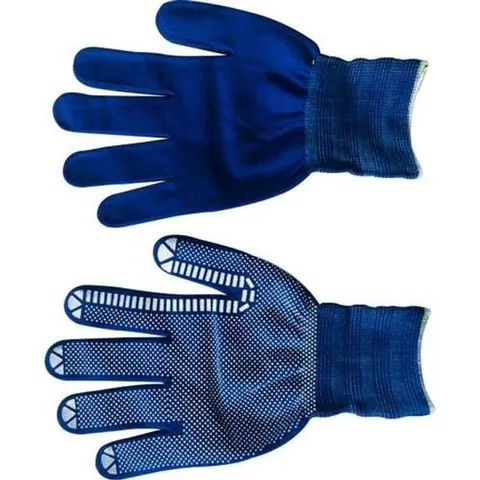 광명코팅 나일론도트장갑 (브랜드-새마을) 청색M 10조 부품 소모품 자재 파츠