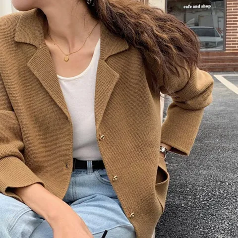 [블랙퀸]GS특가 덴디 니트 자켓 blk003944