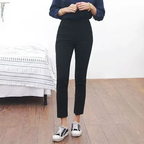 [에이치플러스몰]모던잇썸 스트레치 밴드바지