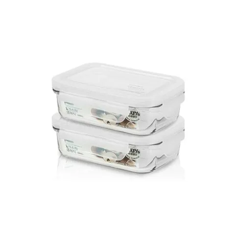 [글라스락][글라스락]글라스락 클래식 화이트에디션 400ml 2개세