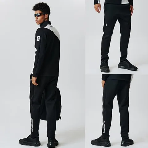 [ 현대백화점 ]스파이더 SPIFCNFP222U [유로스포츠] 슬림핏 셋업 트레이닝 팬츠 US