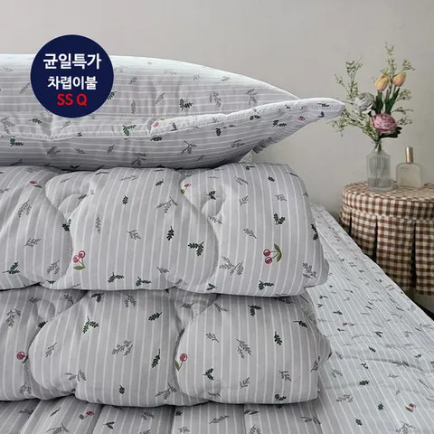 [GS단독 균일가] 룸마이룸 로질리 봄 가을  차렵이불 SS Q